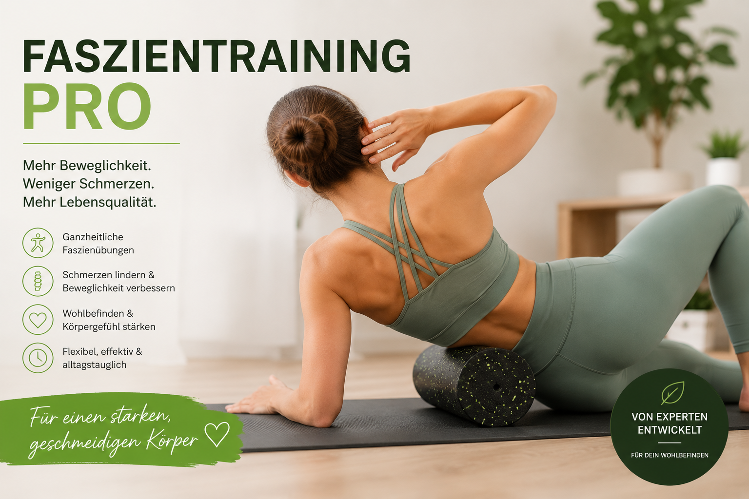 Faszientraining Pro Onlinekurs für Beweglichkeit und Regeneration